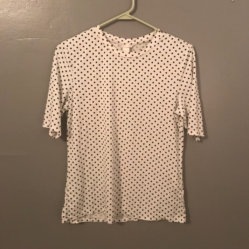 Polka Dot Short Sleeve Shirt